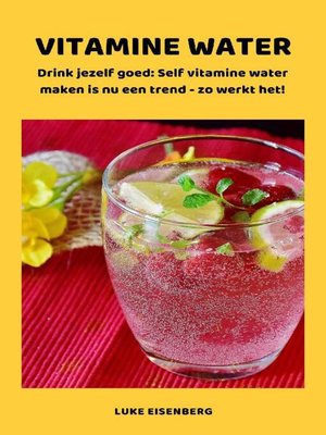 cover image of VITAMINE WATER--Drink jezelf gezond